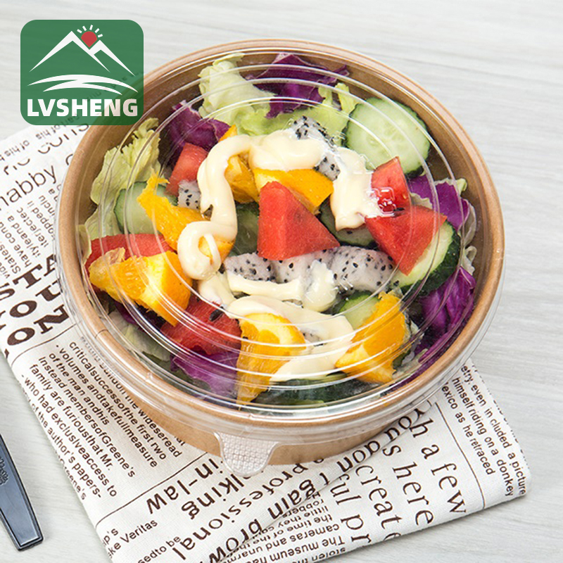 Salad Bowl nga adunay takup alang sa lab-as nga salads
