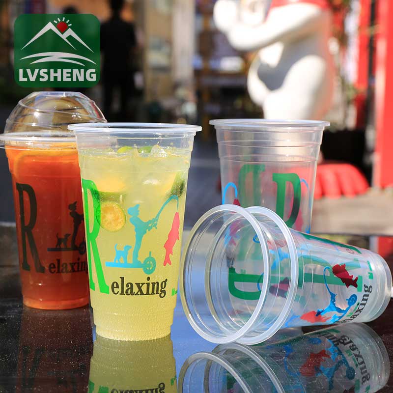 Tin-aw nga Pp Plastic Bubble Tea Cup