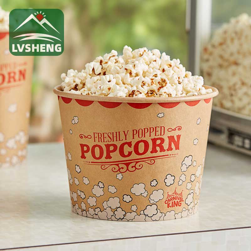 Custom nga Giimprinta nga Popcorn Bucket