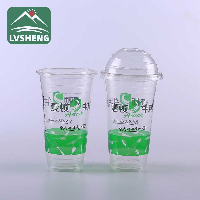 Disposable nga Plastic Cup nga May Taklob