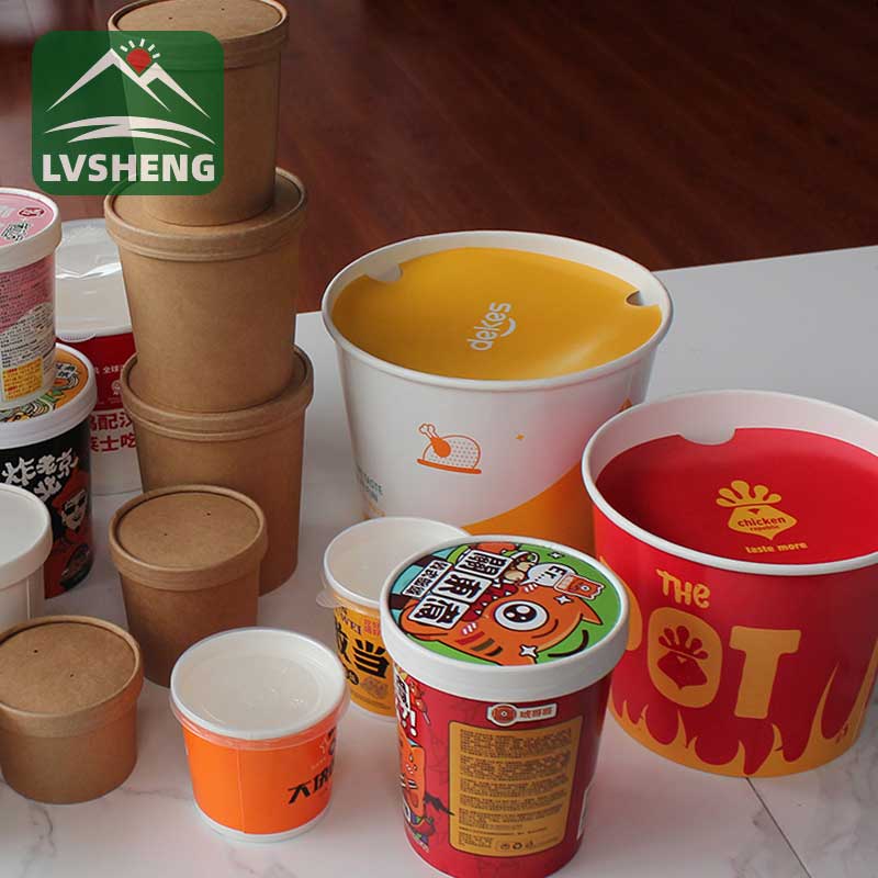 Mahigalaon nga OEM Kraft Paper Bowl