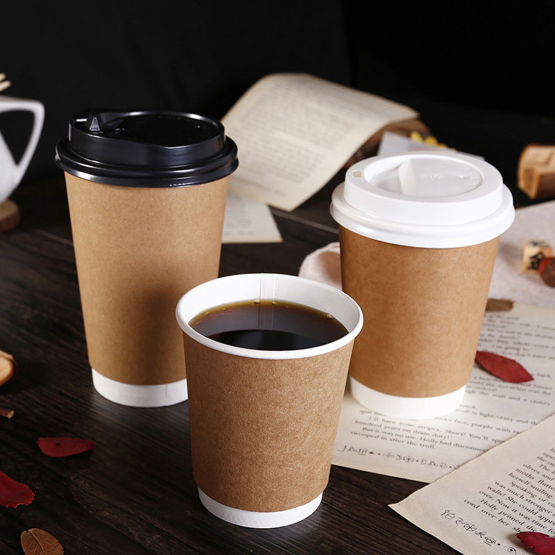 Papel Kraft Cups alang sa init ug bugnaw nga pag-inom
