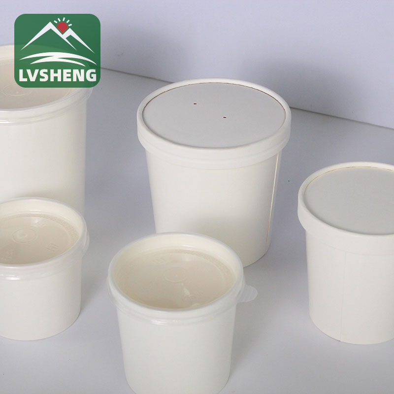 Soup Bowl White 26oz nga Papel