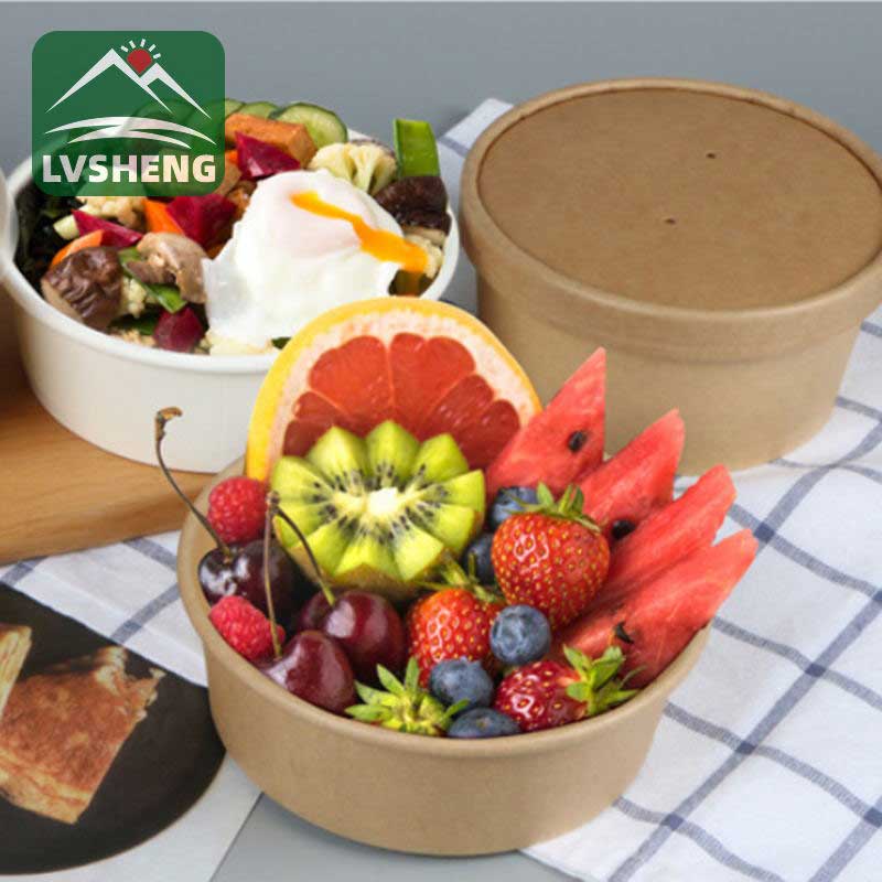 Walay Window nga Kraft Paper Bowl