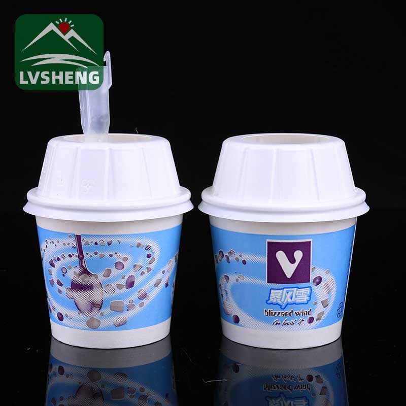 Mga tasa sa papel nga Yogurt